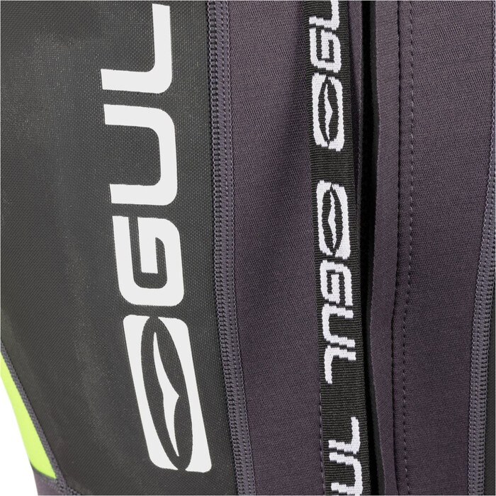 2024 Gul Mens Response 3/2mm Back Zip Shorty Wetsuit RE3319-C1 - Grey / Sulphur